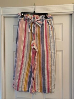 a.n.a Multicolor Striped Wide Leg Pants